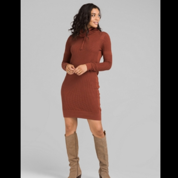Prana Dresses & Skirts - Nwt PrAna 100% Cotton. Sweater dress. Size L. New!